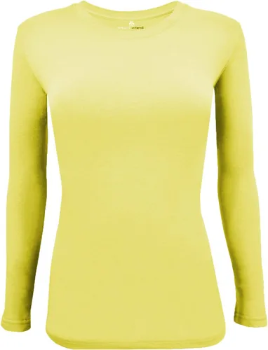 Vista 79 de Natural Uniforms Camiseta Under Scrub para mujer, cuello redondo, manga larga, paquete de 3, paquete múltiple de 3