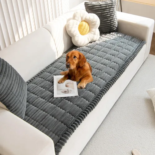 Vista 8 de Mivnue Funda de sofá para mascotas, fundas de sofá para perros, fundas de sofá lavables para perros, protector de sofá, funda de sofá antideslizante