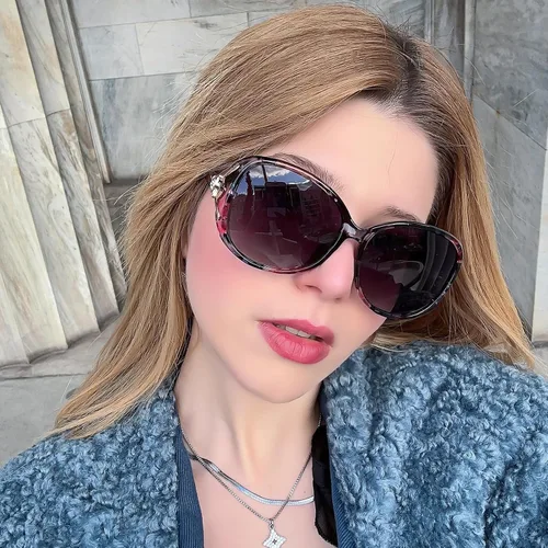 Vista 4 de FIMILU Gafas de sol para mujer, lentes de sol polarizados de gran tamaño, gafas de sol grandes para mujer, protección UV