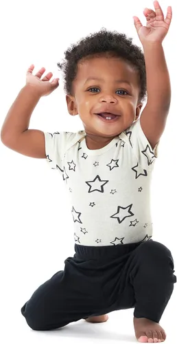 Vista 2 de Onesies Brand Paquete de 4 pantalones para bebés y niños recién nacidos hasta 12 meses