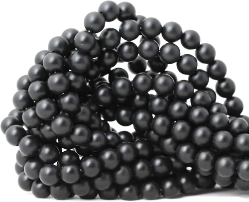 Vista 82 de Cuentas redondas sueltas de ágata estilo antiguo vena de dragón de 6mm, cuentas para diseño de joyas, 60 cuentas Ágata de vena de dragón