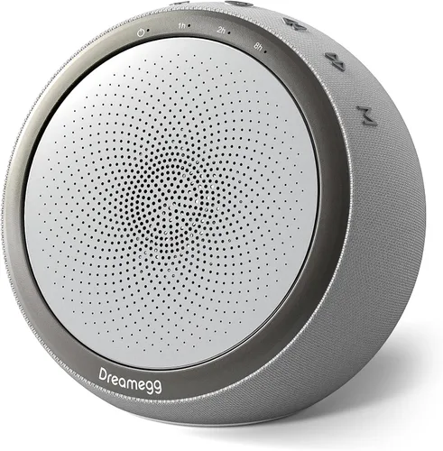 Vista 8 de Dreamegg D1 Máquina de Sonido para Bebé - Máquina de Ruido Blanco para Bebé con Luz Nocturna, 24 Sonidos de Alta Fidelidad, Temporizador y Función