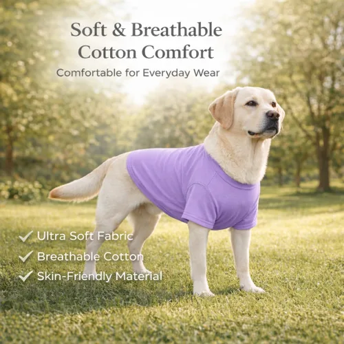 Vista 85 de Lovelonglong 2019 - Ropa para mascotas, Disfraces para Perro, Ropa Camisetas en blanco para Perros Grande Medianos Pequeños 100% Algodón 18