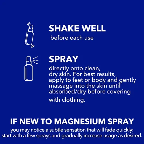 Vista 9 de Dr Teal's Spray tópico de magnesio con sal natural del mar muerto, sin fragancia, 8 onzas líquidas (paquete de 2)