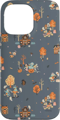 Vista 21 de iPhone 16 Disney Mickey Mouse & Pals Spooky Cute Halloween Scenes Case