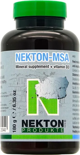 Vista 8 de Nekton -MSA Suplemento mineral de alto grado para mascotas 40gm