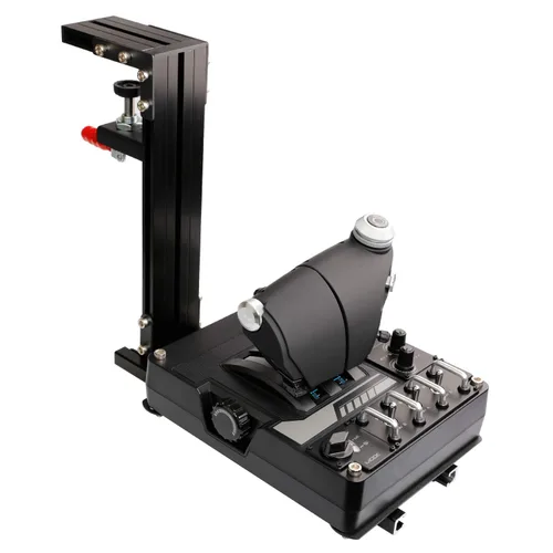 Vista 6 de Hikig The Desk Mount for The Flight Sim Game Joystick, Throttle and Hotas Systems. Fit Almost All of The Flight Sim Game Joystick Controllers