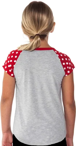 Vista 2 de Disney Camiseta juvenil de Minnie Mouse con bolsillo