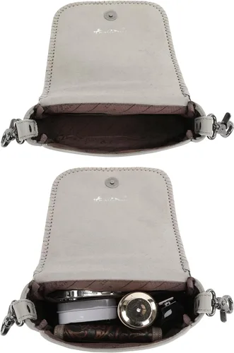 Vista 2 de Montana West Bolso bandolera occidental de cuero genuino con flecos para mujer