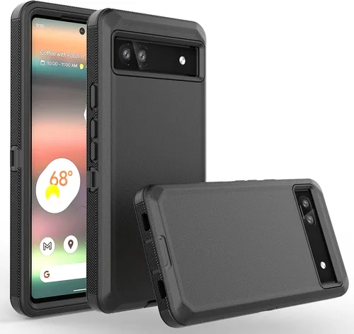 Vista 6 de Funda diseñada para Google Pixel 7, Pixel 7 (2022), funda de grado militar, resistente, a prueba de golpes, funda protectora de cuerpo completo