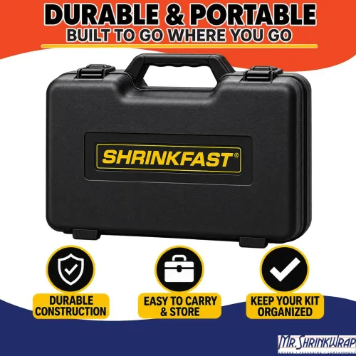 Vista 7 de Mr. Shrinkwrap Kit de pistola de calor 998 con conexiones rápidas