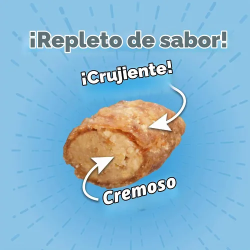 Vista 6 de Blue Buffalo Golosinas crujientes para gatos, bolsa de pollo de 2 onzas (paquete de 6)
