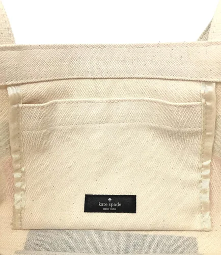 Vista 3 de kate spade new york Bolsa de lona con bolsillo