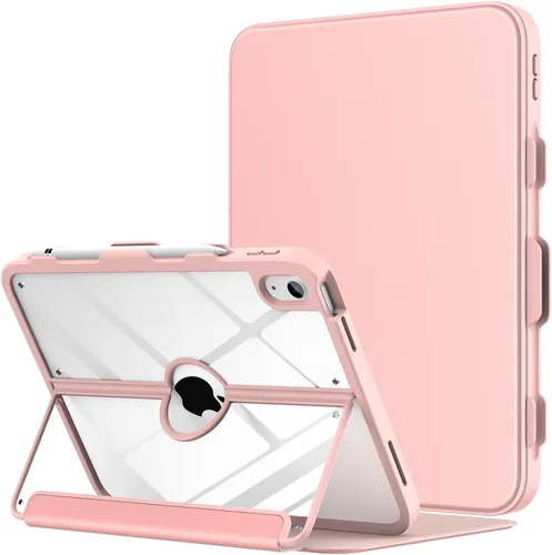 Vista 34 de MoKo Funda para iPad (A16) de 11ª/10ª generación con soporte para lápices A-Azul marino