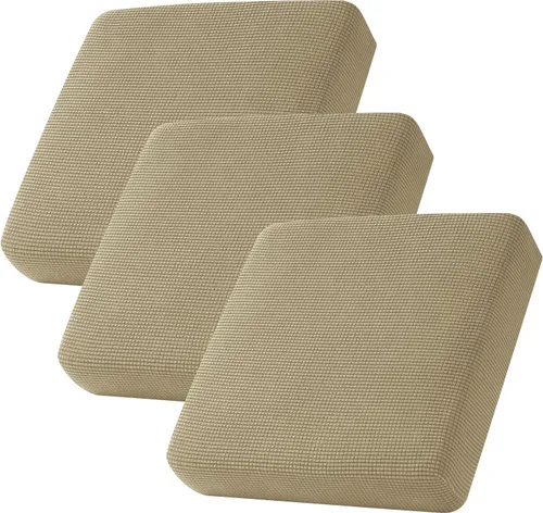 Vista 125 de CHUN YI - Funda elástica para cojín de sofá mediano, funda de asiento de sofá para mascotas, adecuada para sillón y sofá biplaza con tela lavable