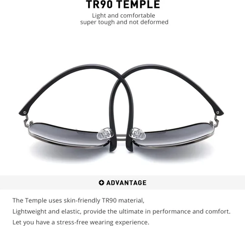 Vista 5 de Gafas de sol polarizadas para hombre de OLIEYE
