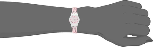 Vista 3 de Swatch LW163 - Reloj de cuarzo para mujer con correa de silicona, multicolor, 14 (modelo LW163)
