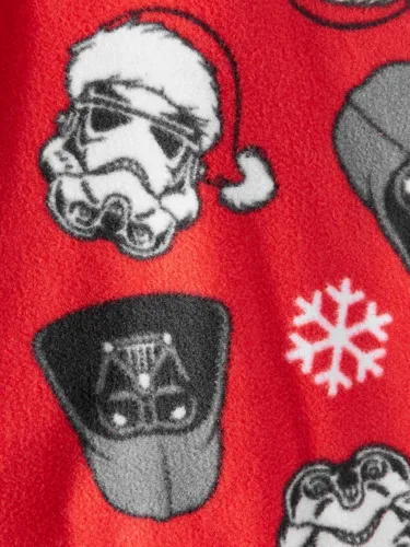 Vista 3 de STAR WARS Conjunto de pijama de manga larga de Navidad para niño, talla 1012, múltiple