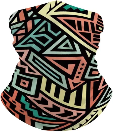Vista 2 de Máscara facial personalizada para hombres y mujeres, bandana de pesca personalizada para el polvo y el sol para correr y senderismo
