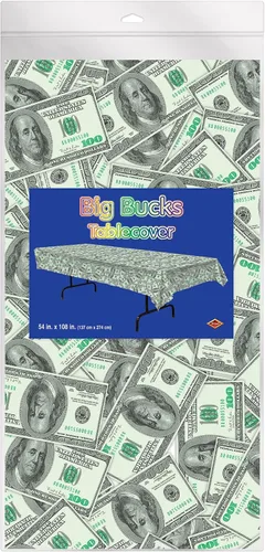 Vista 6 de Beistle The Company - Funda para mesa Big Bucks