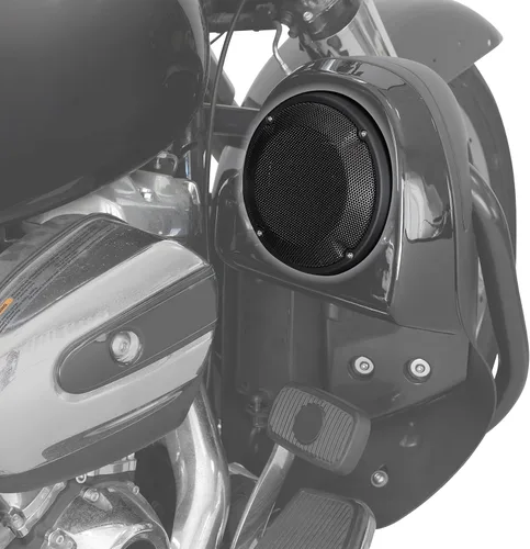 Vista 9 de TCT-MOTORPARTS Cubierta de parrilla de altavoz con tapa de alforja de 6.5 pulgadas para Harley Touring Electra Glide 1983-2023