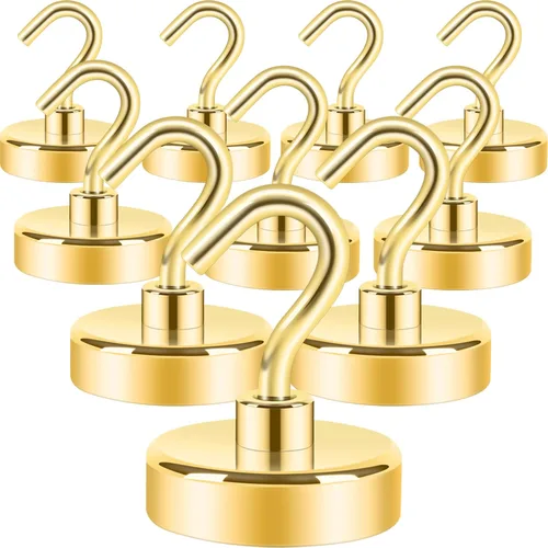 Vista 46 de Neosmuk Ganchos magnéticos, resistente 30 libras + gancho magnético fuerte para cabinas de cruceros, Cruise Essentials 2026 para colgar, ganchos