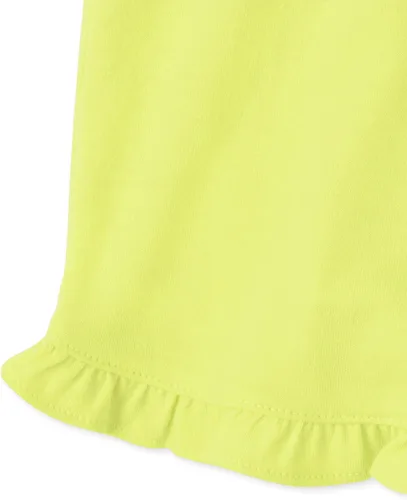 Vista 2 de The Children's Place Paquete de 2 pantalones cortos de moda para niñas, paquete de 2
