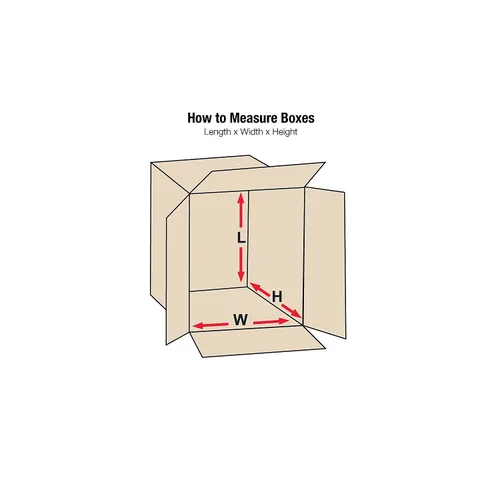 Vista 2 de BOX USA BHD202010DW Cajas de doble pared, 20" x 20" x 10", Kraft (paquete de 10)