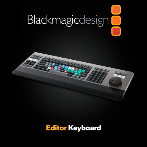 Vista 2 de Blackmagic Design Teclado USB Davinci Resolve Editor