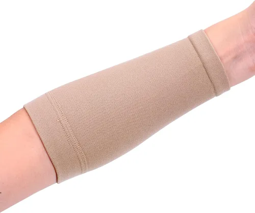Vista 5 de 1 unids negro/piel color antebrazo tatuaje cubrir bandas de compresión mangas