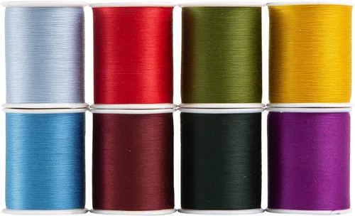 Vista 4 de Superior Threads Hilo de Coser y Acolchado de Poliéster Completo 300 Yardas Carrete 6-Pack (Negro)