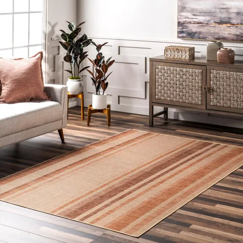 Vista 12 de nuLOOM Alfombra de Área Easy-Jute de 5' x 8', Lavable a Máquina, Antideslizante, para Sala de Estar, Dormitorio, Habitación de Niños, Guardería
