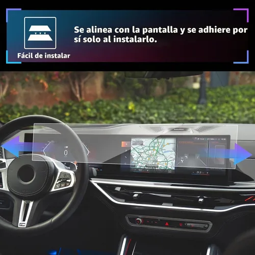 Vista 4 de SXCY - Protector de pantalla para BMW X5/2027 X6/X7 2024-2026 [14.9 (Pantalla completa de vidrio templado) para BMW X5/2027 X7 2025 2026 Accesorios