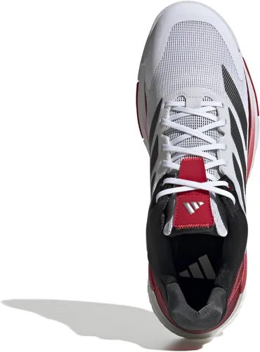 Vista 5 de adidas Hombres Crazyquick Boost Padel Zapatillas Zapatillas - Blanco