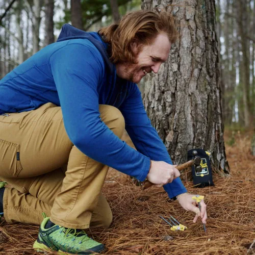 Vista 5 de Wise Owl Outfitters Estacas para tienda de campaña – Estacas de campamento resistentes para tienda de campaña y lona al aire libre – Accesorios