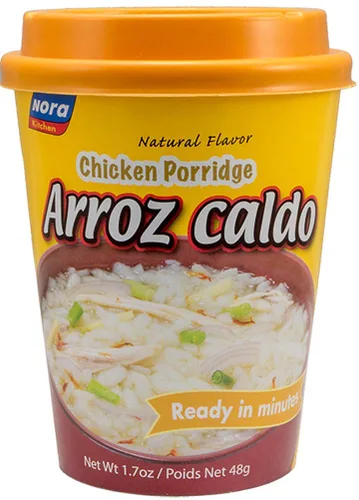 Vista 2 de Nora Kitchen Sopas y gachas (Arroz Caldo (gachas de pollo), paquete de 3