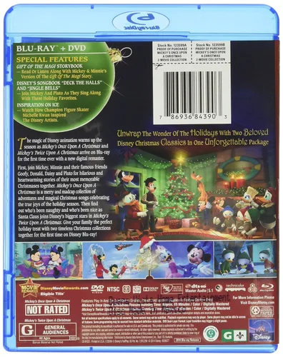 Vista 2 de Mickeys Once Upon A Christmas and Mickey Twice Upon Christmas Blu-ray