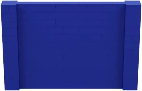 Vista 102 de EverBlock Kit de pared de 5 x 4 pies Bloques de construcción modulares Sistema de pared para edificios, pantallas y estructuras Divisor