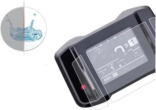 Vista 6 de Protector de pantalla para motocicleta, accesorios para salpicadero de instrumentos y velocímetro, pantalla de película para Y&amaha MT-09 MT09 MT