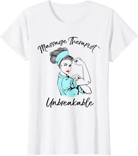 Vista 14 de Camiseta de masaje irrompible para terapeuta de masaje, Blanco, S