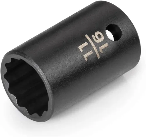 Vista 21 de TEKTON Encastre de 1/2 pulgada x 1 pulgada de profundidad 12 puntos de impacto SID23225
