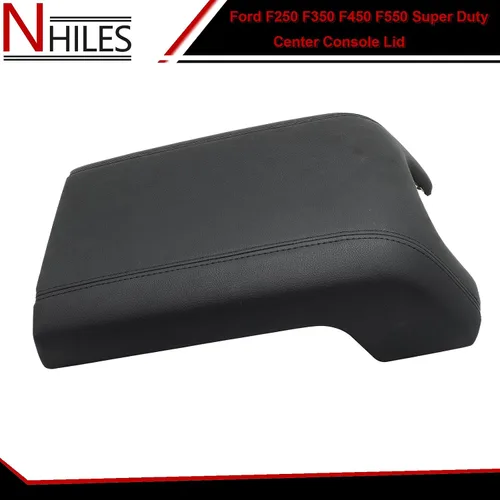 Vista 6 de NHILES Kit de Tapa de Consola Central Negra de Repuesto Compatible con F-250 Super Duty F-350 Super Duty F-450 Super Duty F-550 Super Duty 2011 2012