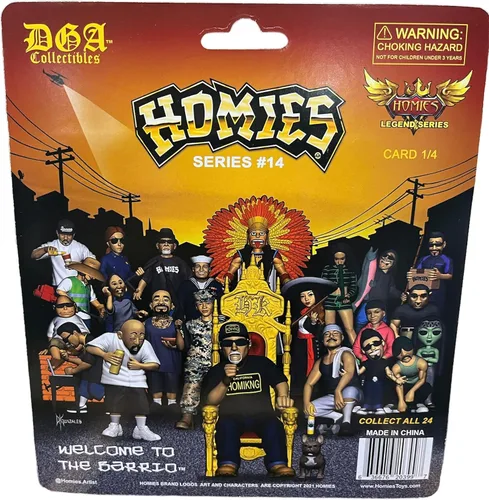 Vista 2 de Homies Series #14 - Tarjeta de figuras coleccionables #4 de 4