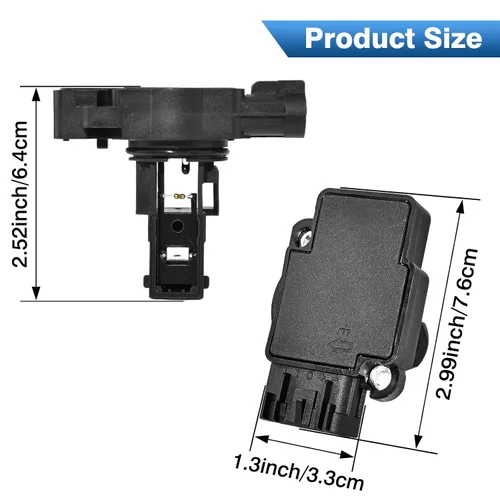 Vista 8 de TOP-MAX Sensor de flujo de aire masivo compatible con Chevy Silverado 1500 2500HD Suburban Tahoe GMC Sierra Yukon Cadillac Escalade CTS, sensor MAF