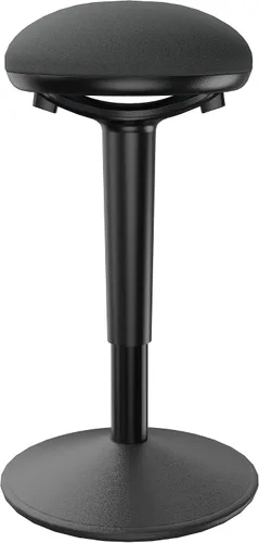 Vista 8 de Silla de escritorio de pie, Taburete de pie ergonómico ajustable, Silla de equilibrio giratoria para sentarse, Almohadilla inferior antideslizante