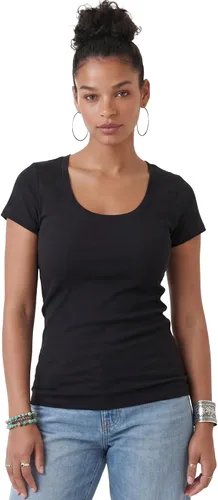 Vista 125 de Emmalise - Camiseta de manga corta para mujer, cuello redondo, estilo básico, pack de valor, tallas junior y grandes