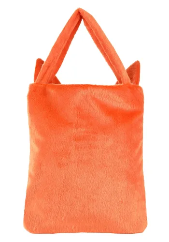 Vista 2 de Bolsa para Dulces de Zorro Peludo con Correa Multicolor