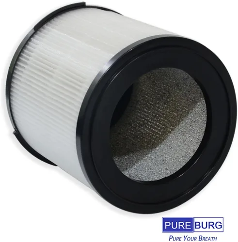 Vista 4 de PUREBURG Filtro de repuesto compatible con Morpilot, Keenstone, ASLOTUS ELITUN Safe-Mate KJ130V1 purificadores de aire, carbón activado HEPA H13