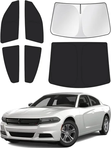 Vista 111 de Canvcle Parasol para parabrisas para Tesla modelo Y/3 2017-2025 2026 (compatible con modelos 2025 Y Juniper/2024 Modelo 3 Highland), parasol grueso