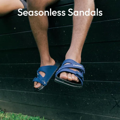 Vista 2 de Mijily AIR - Sandalias unisex sostenibles de viaje Pro 4 en 1 con soporte de arco